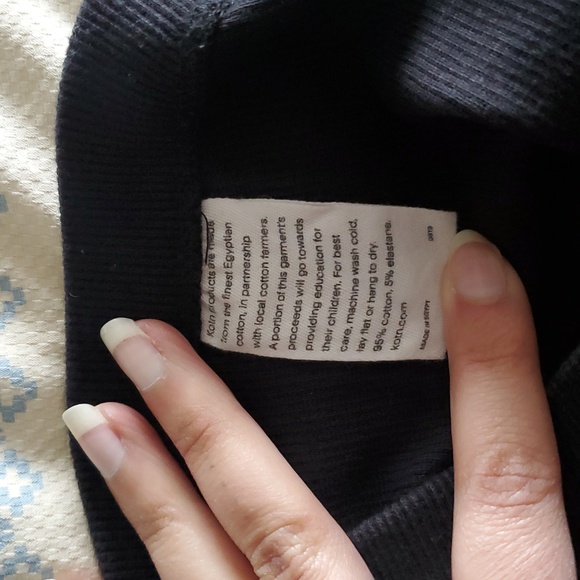 KOTN Ribbed Bike Shorts - Picture 8 of 8